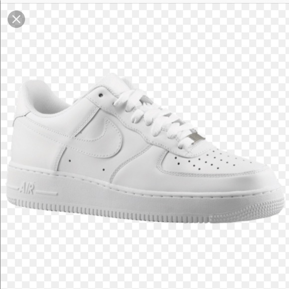 white nike air force ones low